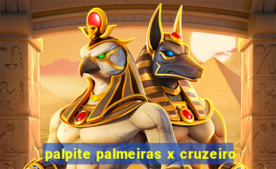 palpite palmeiras x cruzeiro